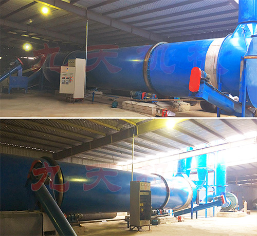 啤酒糟烘干機(jī)出口圖