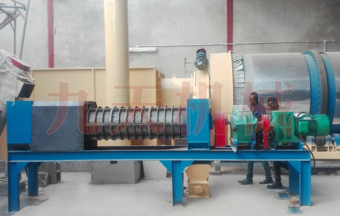 菌渣螺旋擠壓機(jī)圖