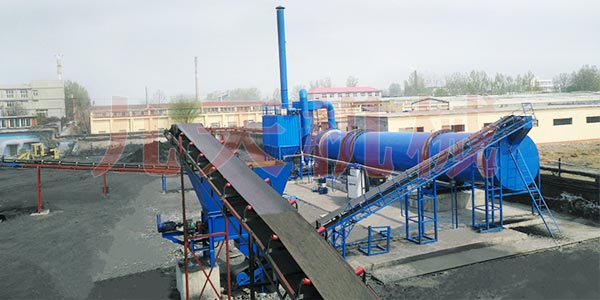 煤泥干燥設(shè)備大型項(xiàng)目現(xiàn)場