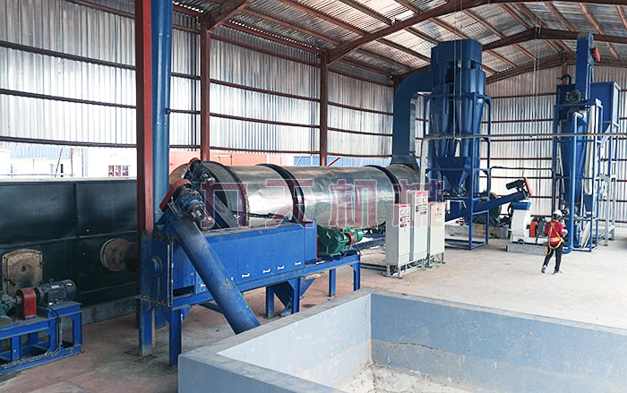 酒糟烘干機(jī)設(shè)備圖