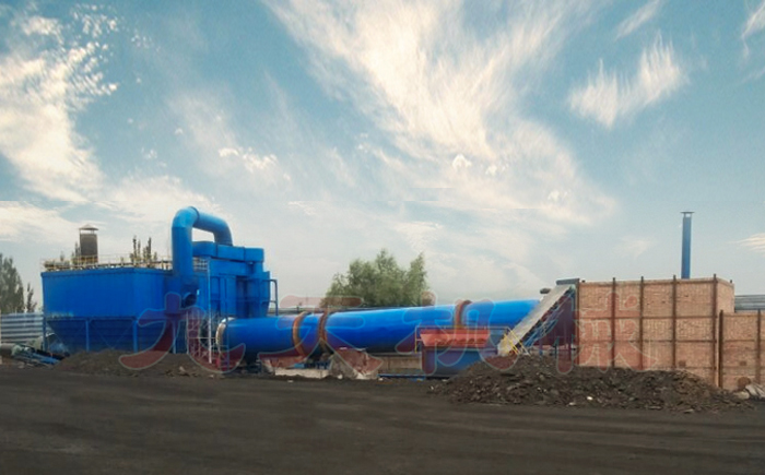 燃煤供熱煤泥烘干設(shè)備圖