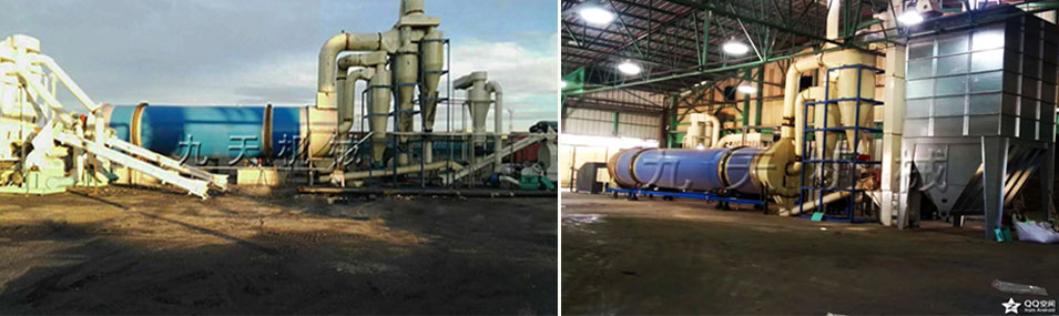 保加利亞和以色列木屑生物質(zhì)燃料烘干機(jī)