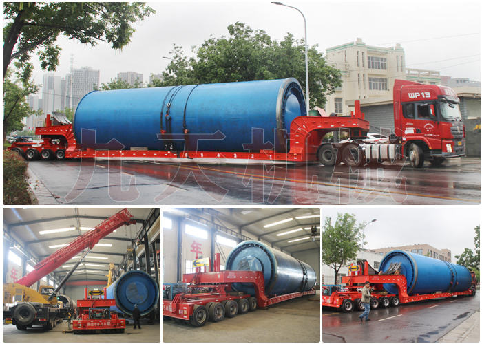 木屑烘干設(shè)備發(fā)往蘇里南圖