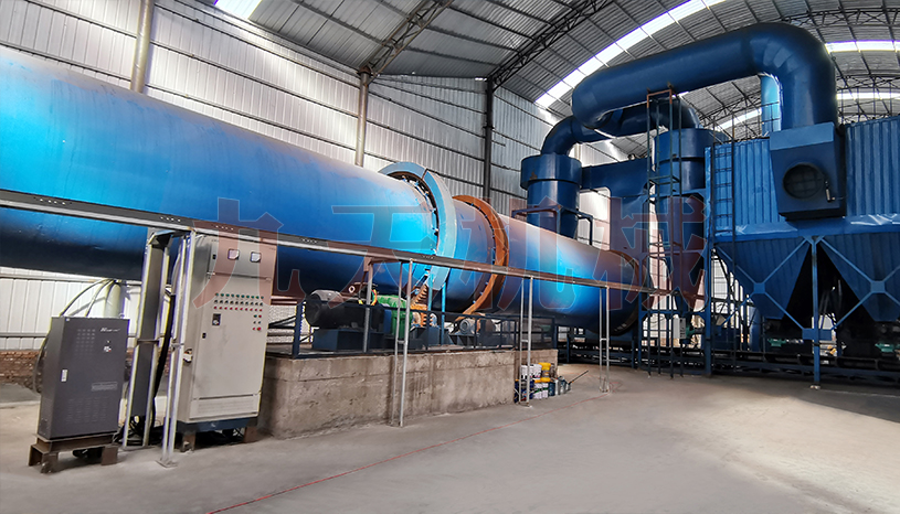 內(nèi)蒙古煤泥烘干機生產(chǎn)線圖片