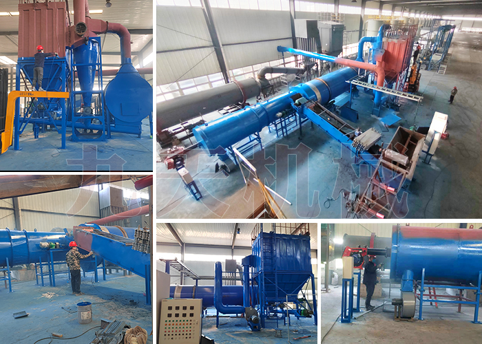 四川石油焦烘干機(jī)項(xiàng)目安裝